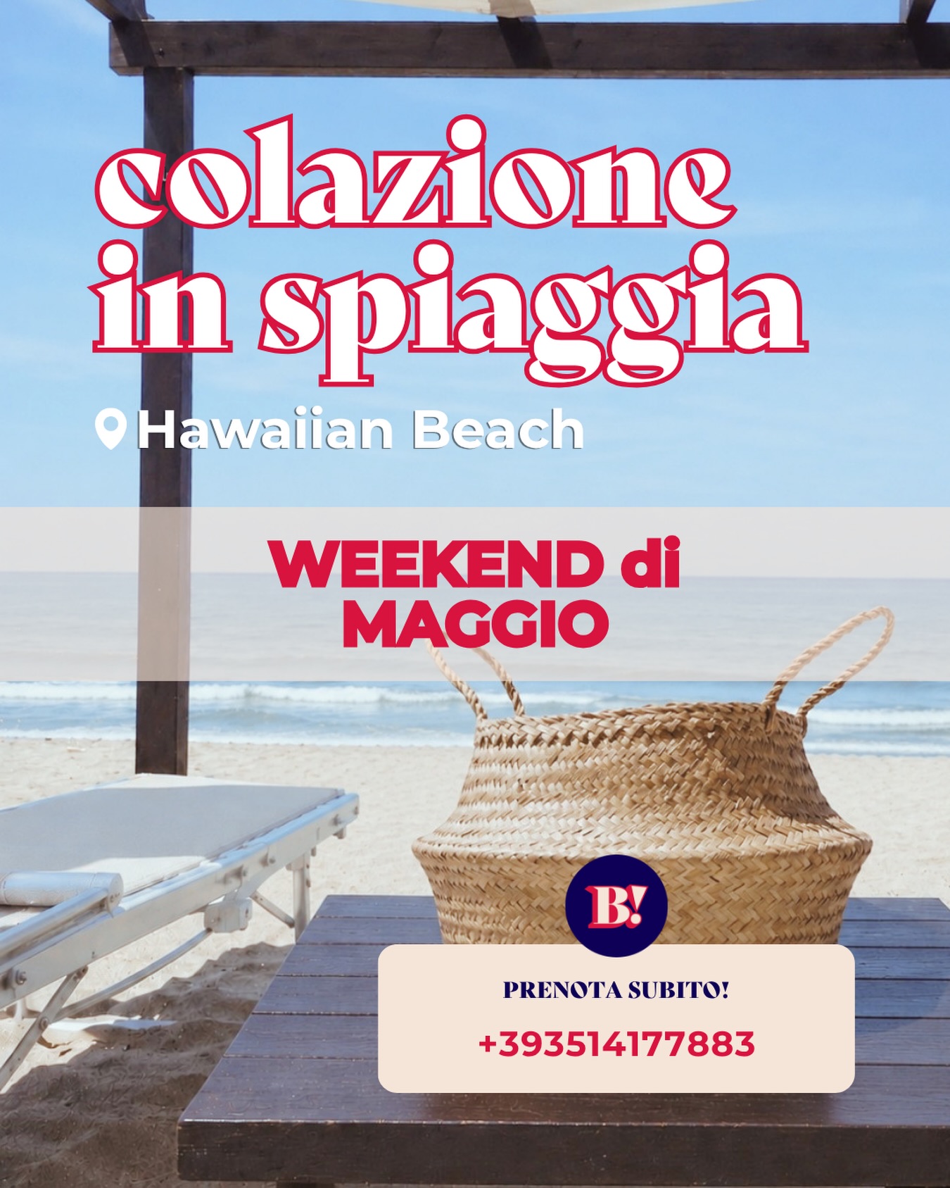 Una colazione lenta, il rumore delle onde, la luce del mattino e l’atmosfera dello splendido @hawaiian_beach_village ☕️

Il risveglio perfetto, fronte mare! 🌊 

🗓️ Tutti i WEEKEND di MAGGIO 

👉🏼 Prenota ora al +39 3514177883

#ohmybob #cosedafare #colazione #mare #napoli