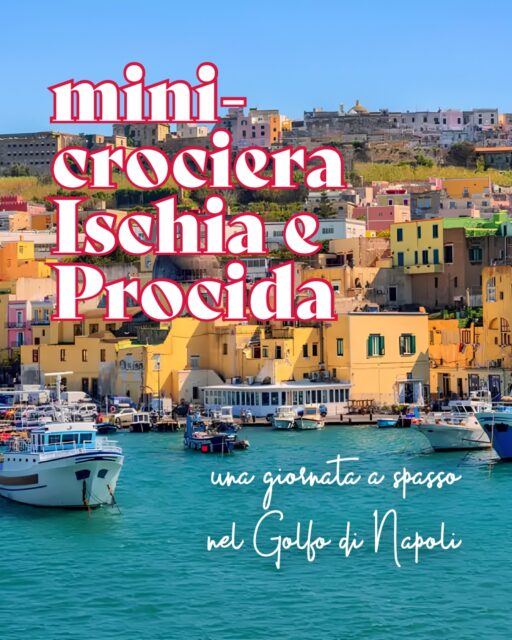 Sali a bordo e lascia che sia il mare a scandire la giornata ⚓️🌊 

Un aperitivo vista Golfo, un tuffo in una caletta di Procida, un pranzo leggero, una passeggiata tra i vicoli di Ischia e il ritorno con il Vesuvio all’orizzonte… 

Una giornata così bella da sembrare un’intera vacanza 🩵

👉🏼 Prenota ora al link in bio! 

#ohmybob #crociera #ischia #procida #napoli