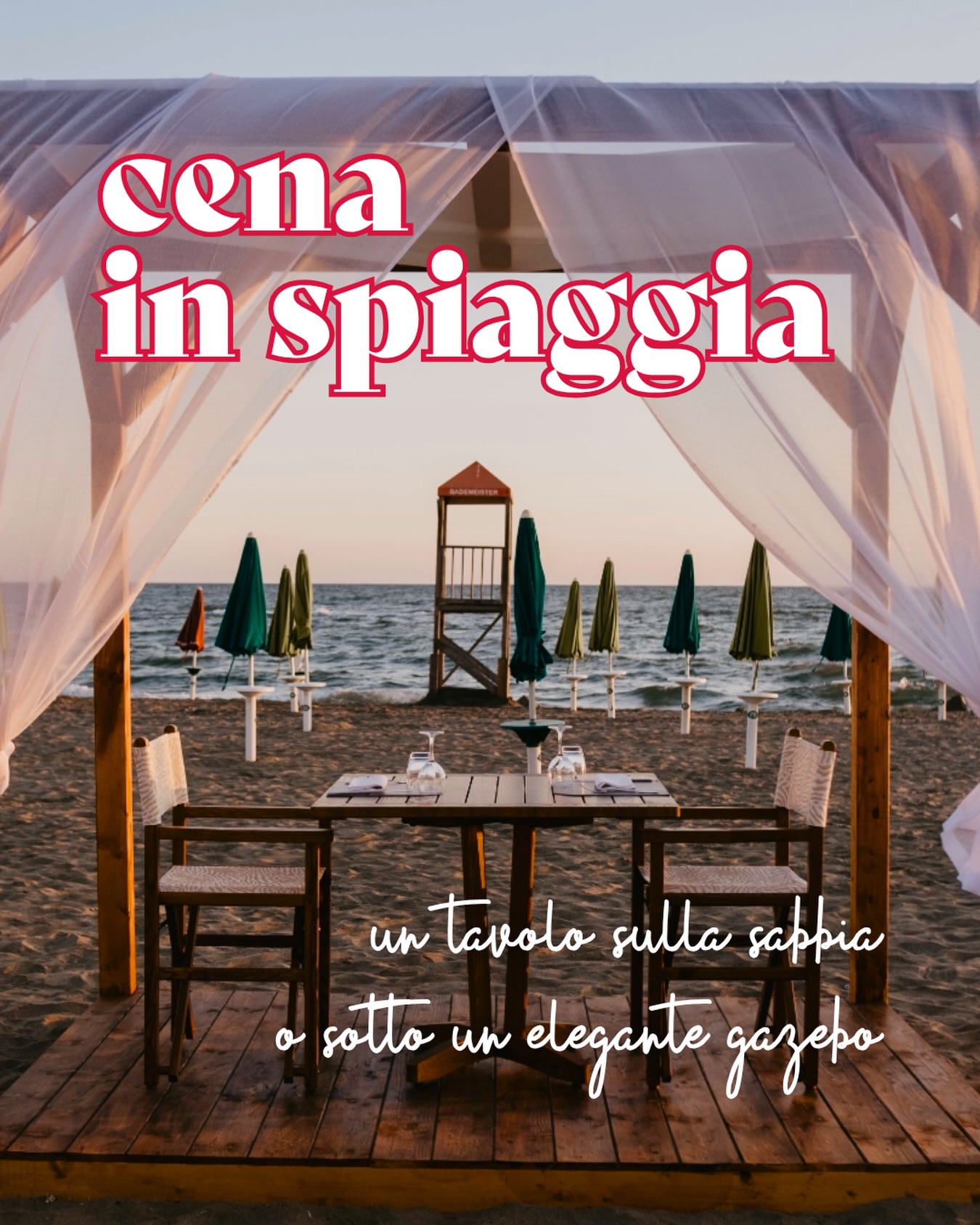 Qui ogni dettaglio è pensato per farti rallentare: una tavola apparecchiata sulla spiaggia, un menù di 4 portate e il rumore delle onde in sottofondo 🌊

Una di quelle serate da assaporare senza fretta ✨

📍La Plancia Village - Castel Volturno (CE) 

👉🏼 Prenota il tuo tavolo al link in bio! 

#ohmybob #cosedafare #spiaggia #cena #napoli