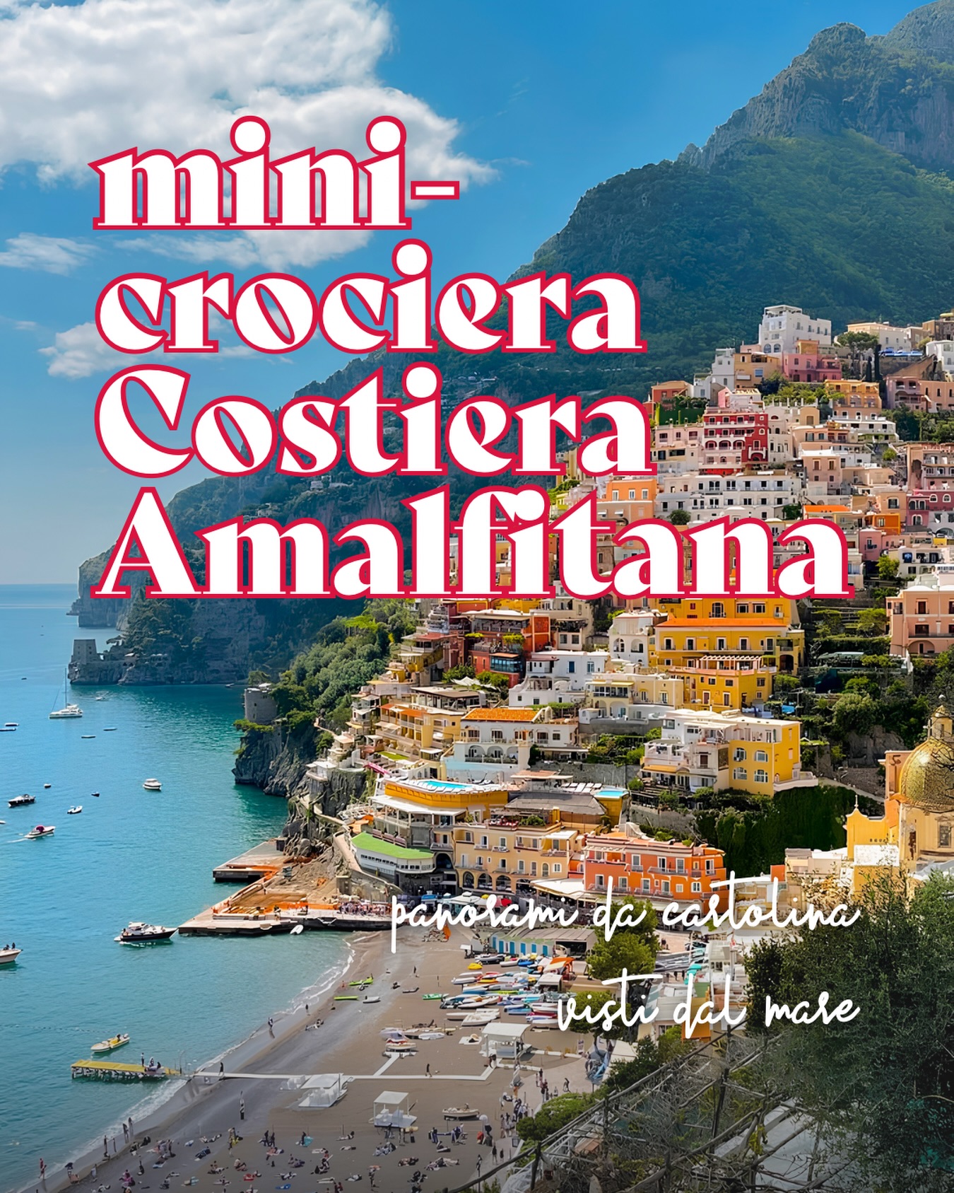 Sali a bordo e scopri la Costiera Amalfitana da un’altra prospettiva! 🍋🌊 

Un aperitivo di benvenuto, un tuffo in una baia raggiungibile solo via mare, un pranzo davanti a Positano… 
Insomma, una giornata tra alcune delle località più belle della costa, da vivere navigando ⛵

👉🏼 Prenota ora al link in bio!

#ohmybob #minicrociera #barca #costieraamalfitana #napoli