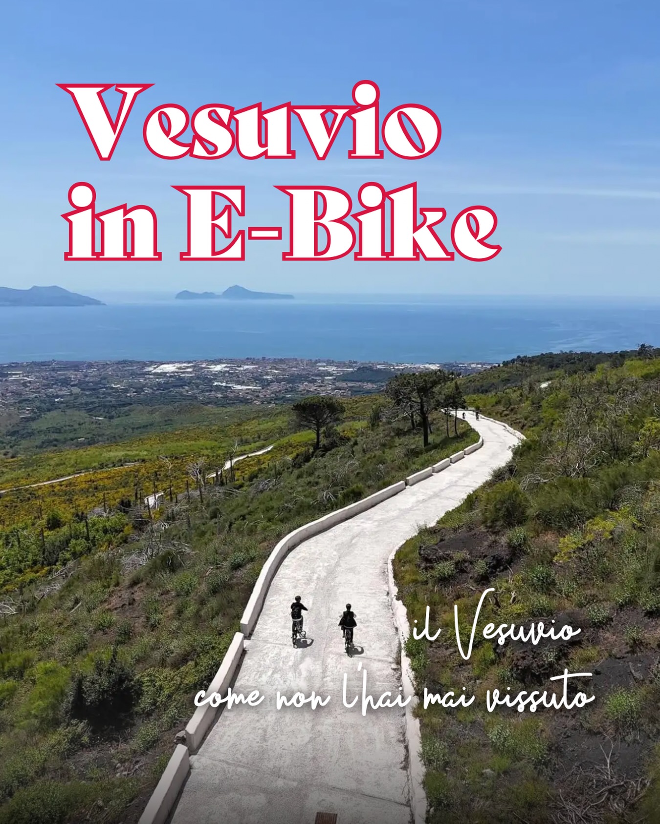 Pedala tra i sentieri del Parco Nazionale del Vesuvio, lungo la storica Strada Matrone! 🌋🚴‍♀️

Un percorso immerso nella natura, tra paesaggi vulcanici e scorci mozzafiato, con soste panoramiche per ammirare il cratere e scattare foto uniche 📸

E grazie alle E-Bike puoi goderti l’esperienza senza fretta e senza fatica, lasciandoti sorprendere dalla bellezza del posto ✨

👉🏼 Prenota ora al link in bio! 

#ohmybob #cosedafare #ebike #vesuvio #napoli