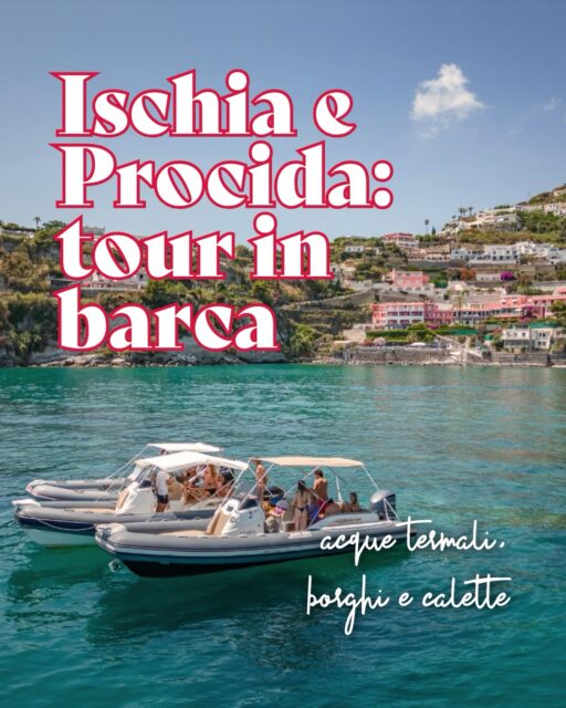 Due isole, una sola giornata ⛵️
Dal fascino di Sant’Angelo ai colori di Marina Corricella, passando per il Castello Aragonese: acque termali, snorkeling, borghi da scoprire e panorami da cartolina… Serve altro? ☀️💛
👉🏼 Prenota ora al link in bio!
#ohmybob #barca #ischia #procida #tourbarca
