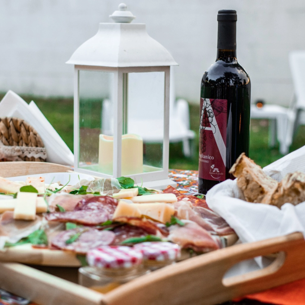 Picnic in giardino