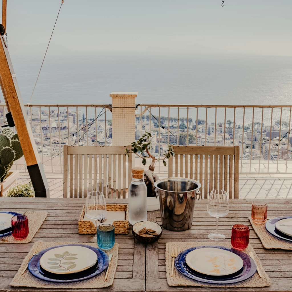 Pranzo o cena sui tetti di Napoli