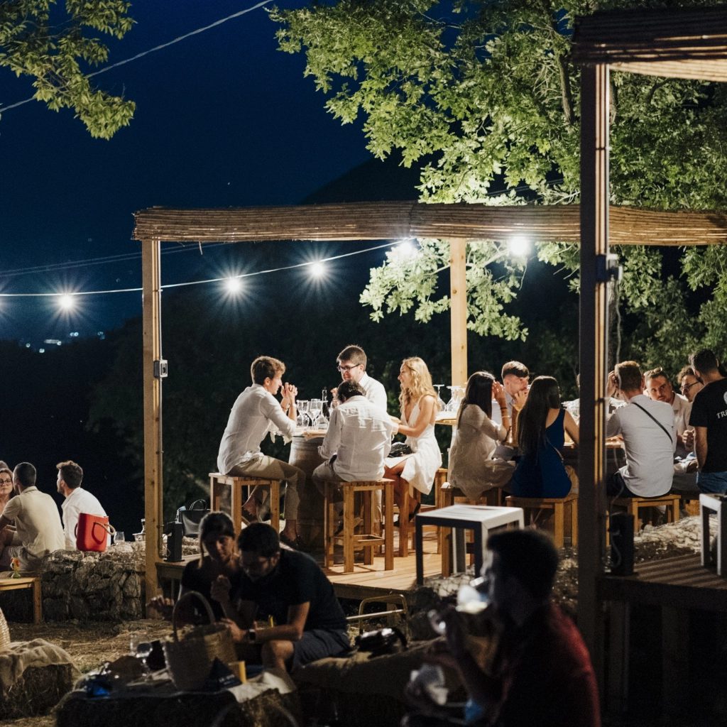 Aperitivo in vigna nel Cilento