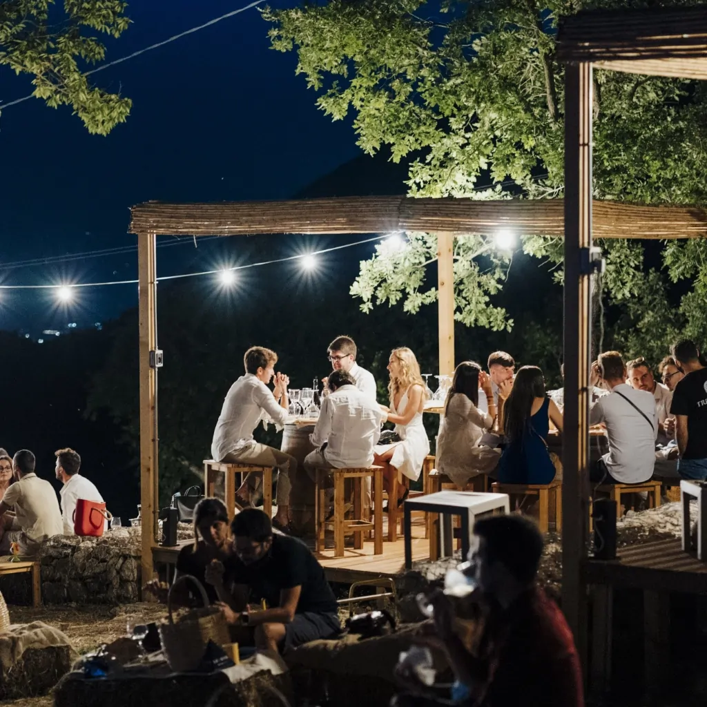 Aperitivo in vigna nel Cilento
