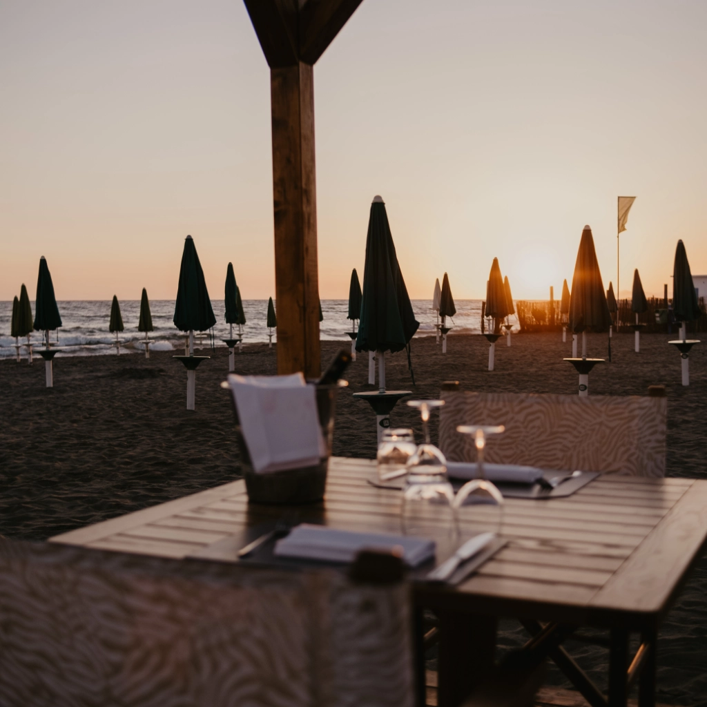 Cena in spiaggia