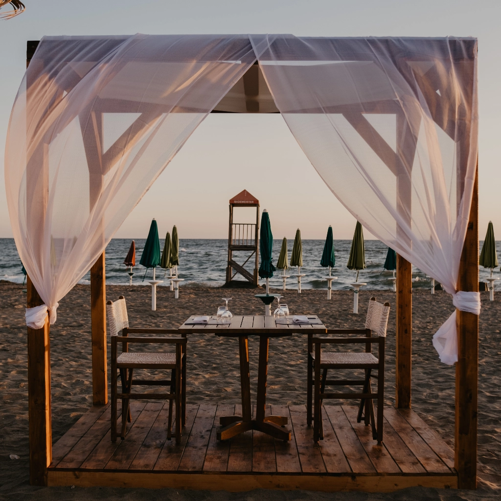 Cena in spiaggia